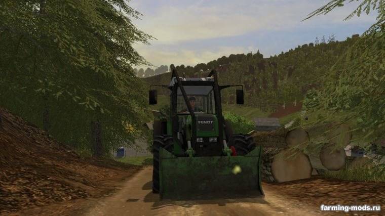Мод Fendt 209 Forst Edition v 1.5.3.1 для Farming Simulator 2017