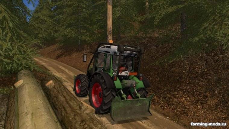 Мод Fendt 209 Forst Edition v 1.5.3.1 для Farming Simulator 2017