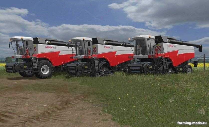 Мод Пак Ростсельмаш Torum v 1.0 для Farming Simulator 2017