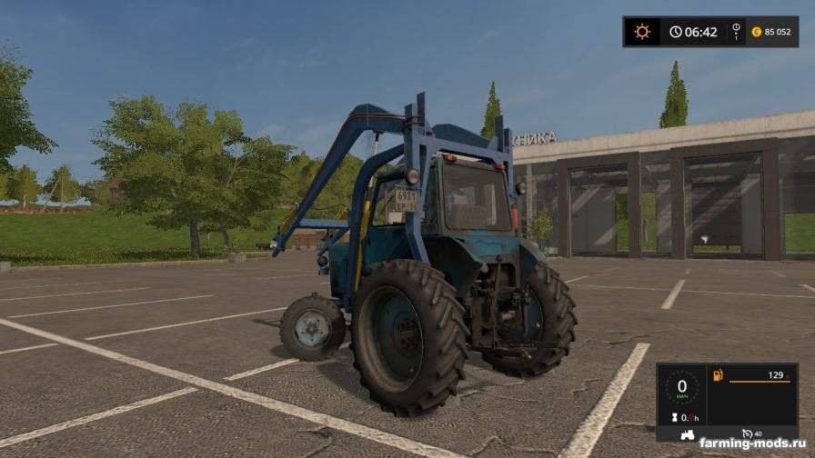 Мод Трактор МТЗ-80 Стогомет v 2.1 для Farming Simulator 2017 Мод Трактор МТЗ-80 Стогомет v 2.1 для Farming Simulator 2017