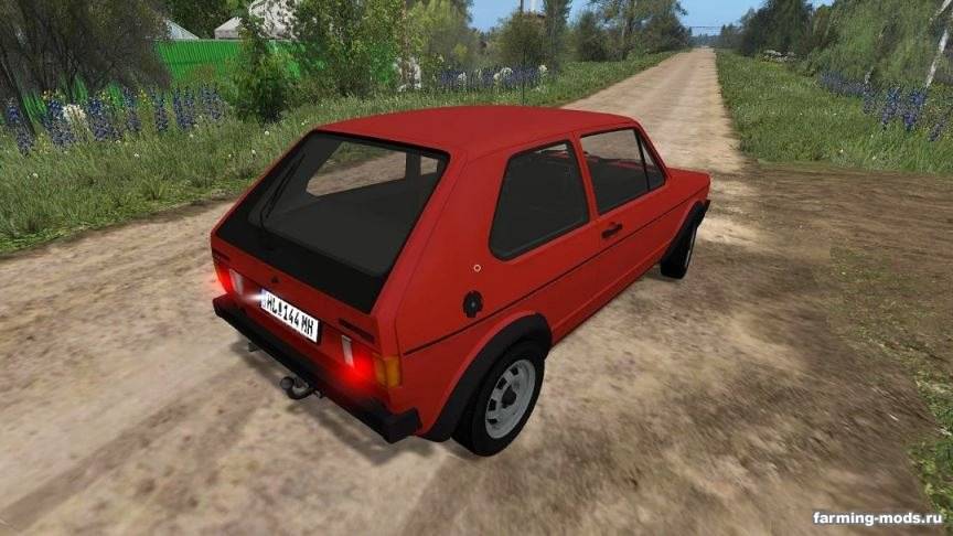 Мод VW Golf I GTI 1976 v 1.0 для Farming Simulator 2017