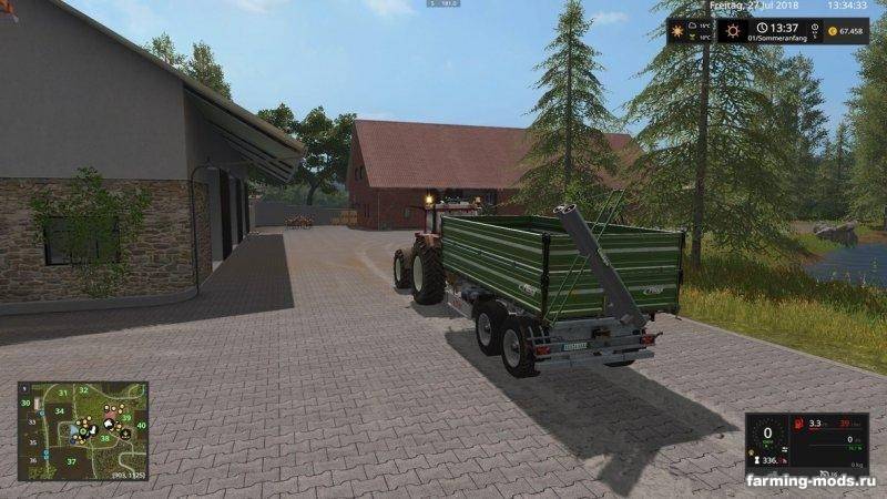 Мод Fliegl TDK160 v 3.2 для Farming Simulator 2017