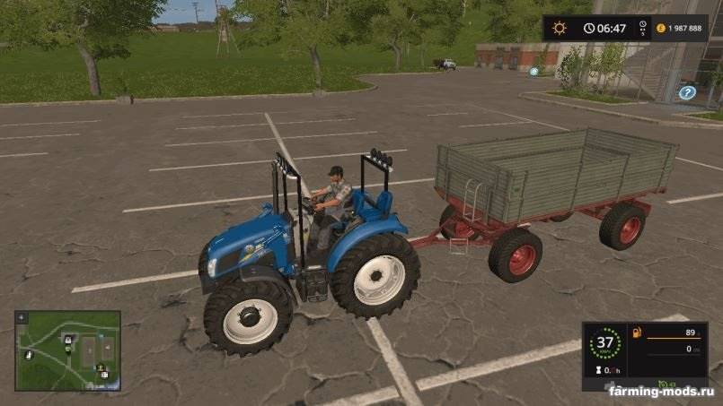 Мод Krone Emsland BT UAL v 1.0.1.0 для Farming Simulator 2017