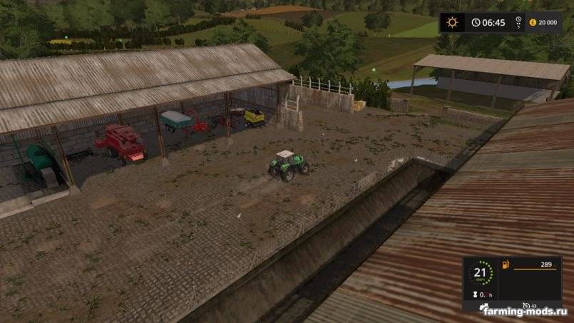 Мод Карта The little stream v 2.1 для Farming Simulator 2017