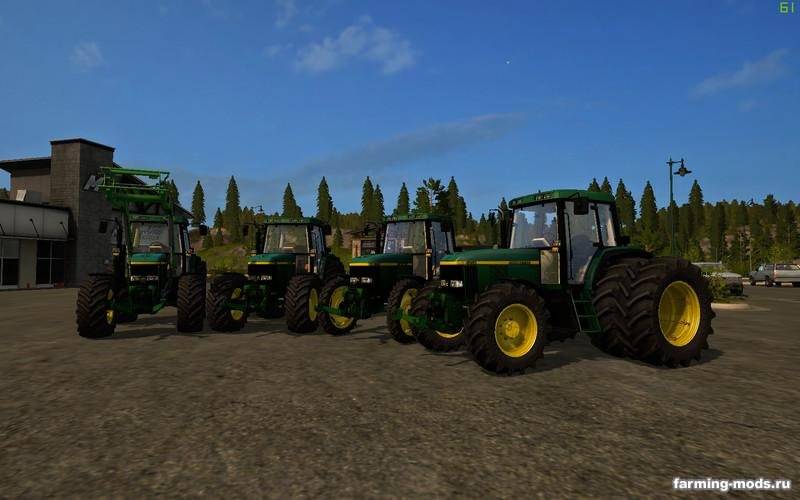 Мод John Deere 6810 v 1.1 для Farming Simulator 2017
