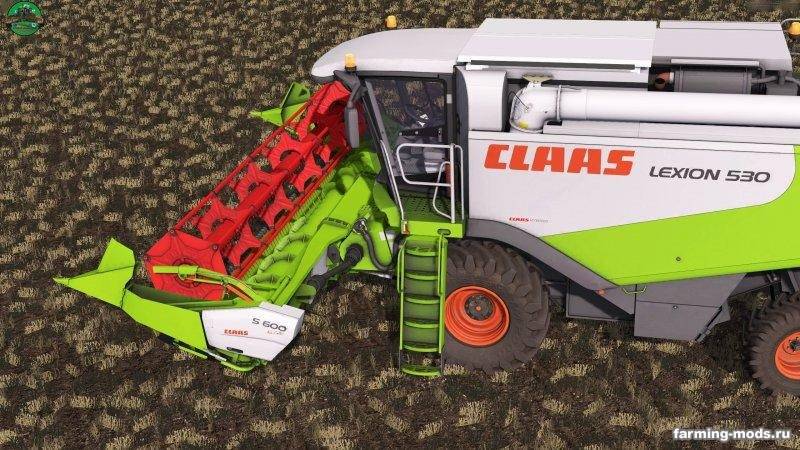 Мод Claas Lexion 530 v 1.1 для Farming Simulator 2017