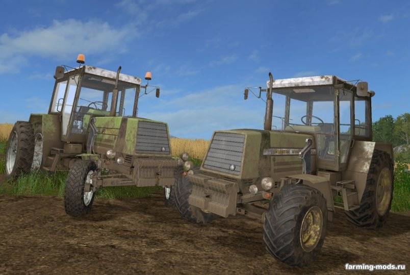 Мод Пак тракторов Fortschritt ZT-320А/323А v 1.1.1.1 для Farming Simulator 2017