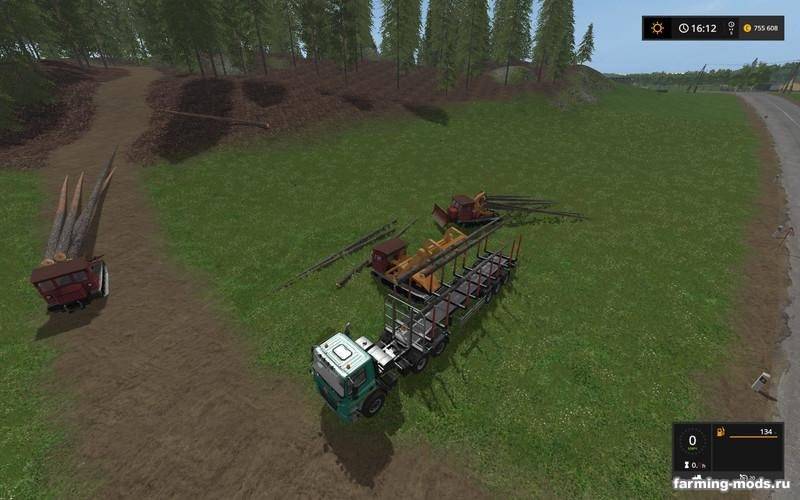 Мод АТЗ skidders and loader pack v 0.1 для Farming Simulator 2017