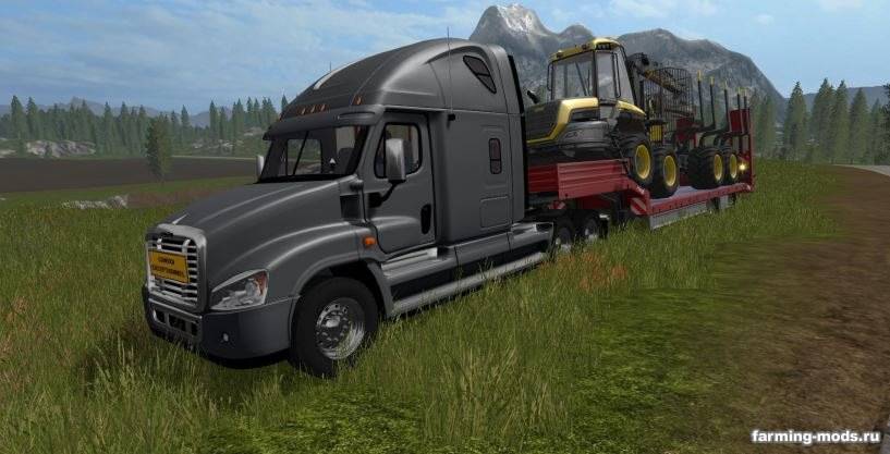 Мод Cascadia Freightliner v 1.0 для Farming Simulator 2017