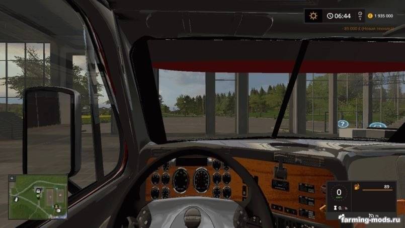 Мод Cascadia Freightliner v 1.0 для Farming Simulator 2017