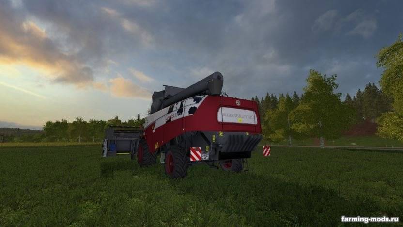 Мод Ростсельмаш Акрос-530 v 1.1 для Farming Simulator 2017