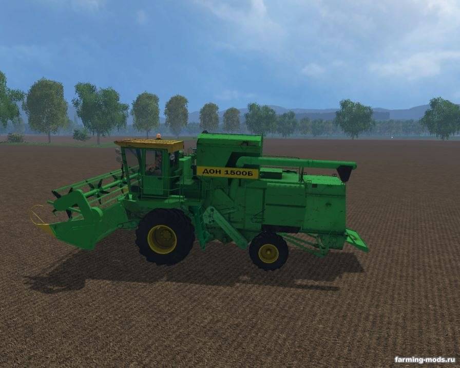 Мод Дон-1500Б v 2.0 для Farming Simulator 2015