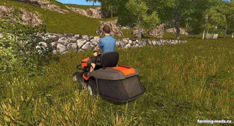 Мод Husqvarna Rasentraktor TC 38 v 1.0 для Farming Simulator 2017