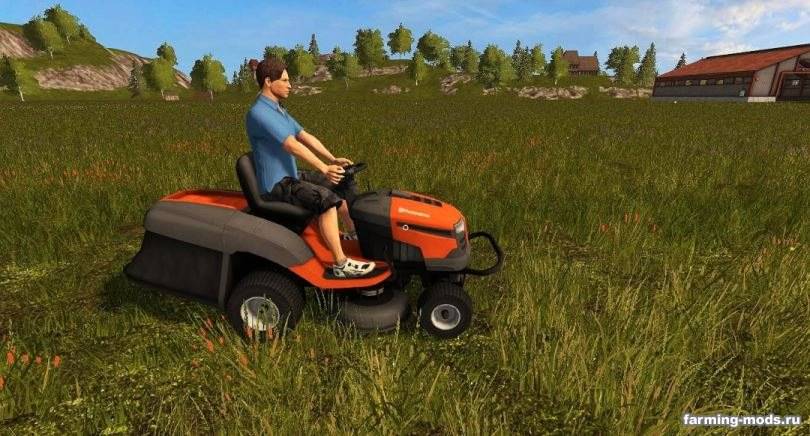 Мод Husqvarna Rasentraktor TC 38 v 1.0 для Farming Simulator 2017