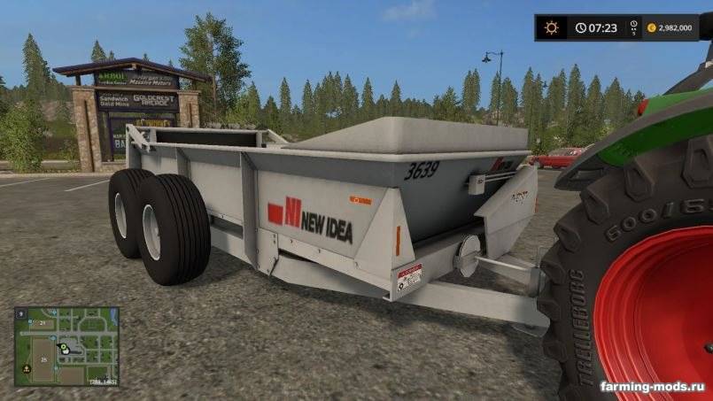 Мод New Idea 3936 Spreader v 1.1 для Farming Simulator 2017