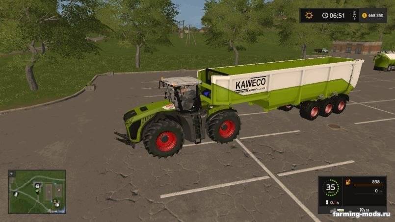 Мод Claas Xerion / Kaweco Full Pack v 1.1 для Farming Simulator 2017