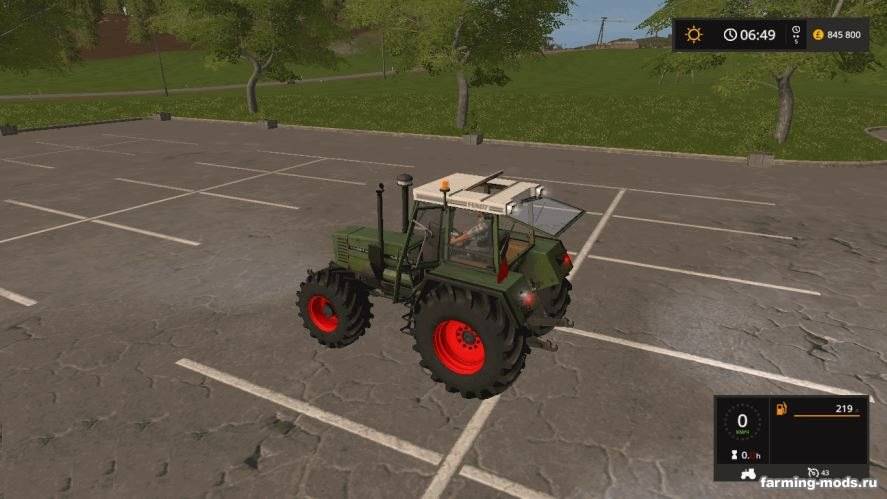 Мод Fendt 600 Favorit v 1.1 для Farming Simulator 2017