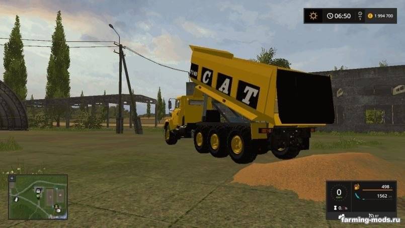 Мод Caterpillar-7140 v 1.0 для Farming Simulator 2017 Мод Caterpillar-7140 v 1.0 для Farming Simulator 2017