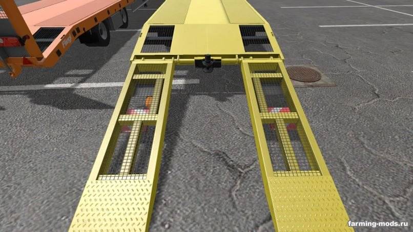 Мод Fliegl Low Loader v 1.2 для Farming Simulator 2017