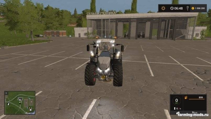 Мод Fendt 900 Black v 1.0.6.3 для Farming Simulator 2017