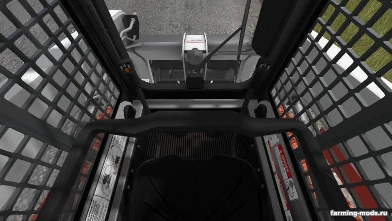Мод Bobcat 863 Turbo With Bobcat Shovel v 1.1 для Farming Simulator 2017 Мод Bobcat 863 Turbo With Bobcat Shovel v 1.1 для Farming Simulator 2017