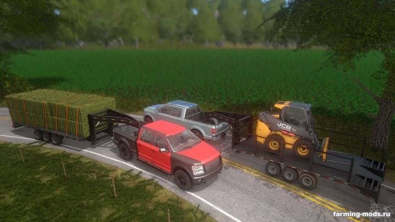 Мод 5th Wheel Hitch BW Pack v 1.0 для Farming Simulator 2017