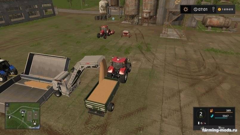 Мод Fliegl Overload Station v 1.0 для Farming Simulator 2017 Мод Fliegl Overload Station v 1.0 для Farming Simulator 2017
