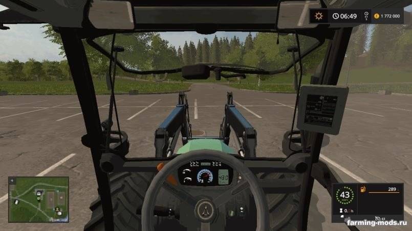 Мод Deutz Fahr 5110 TTV v 1.2 для Farming Simulator 2017