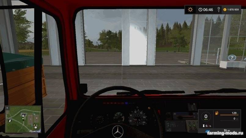 Мод MB Unimog 1600 + Trailer (Tanker seeders) v 3.2 для Farming Simulator 2017