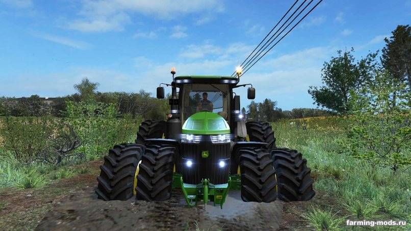 Мод Пак John Deere 7R Series Pack Update v 1.1 для Farming Simulator 2017