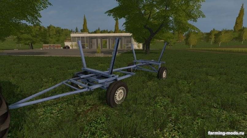Мод Прицеп для бревен - Platon v 1.0 для Farming Simulator 2017