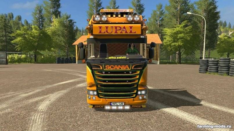Мод Scania Lupal v 1.0.0.2 для Farming Simulator 2017