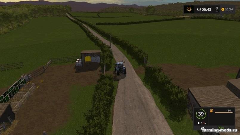 Мод Карта Gwenddwr Map v 2.0 для Farming Simulator 2017