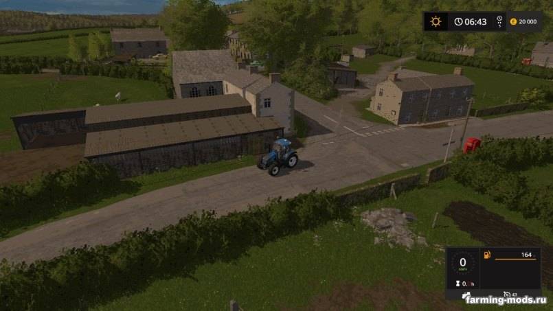Мод Карта Gwenddwr Map v 2.0 для Farming Simulator 2017