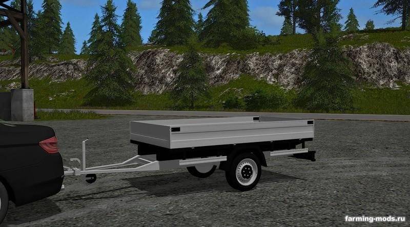 Мод Humbaur 1-axle trailer v 1.0.0.1 для Farming Simulator 2017