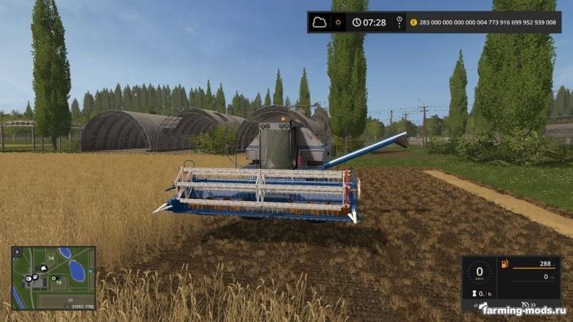 Мод Енисей-950 v 1.0 для Farming Simulator 2017 Мод Енисей-950 v 1.0 для Farming Simulator 2017