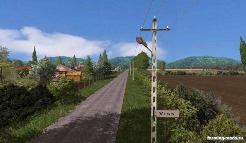 Мод Карта Viss map v 1.0 для Farming Simulator 2017
