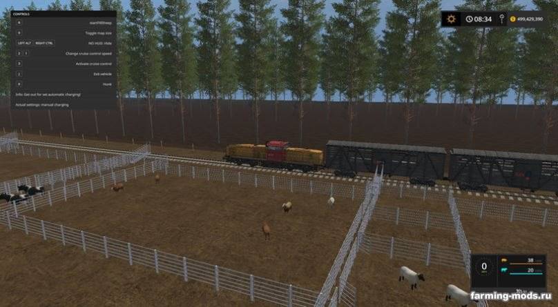 Мод Карта Broad Acres 16x Australian Map (Official Version) v 2.0 для Farming Simulator 2017