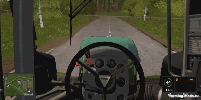Мод Fendt Vario T FL pack black / green v 4.0 для Farming Simulator 2017