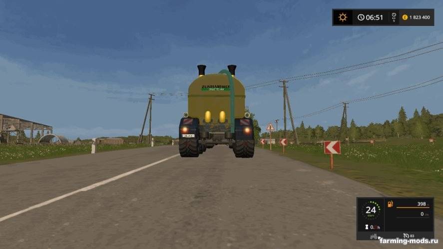 Мод Zunhammer Zubringer v 1.1 для Farming Simulator 2017