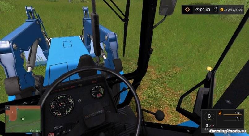 Мод МТЗ-82.1 Беларус v 2.4 для Farming Simulator 2017