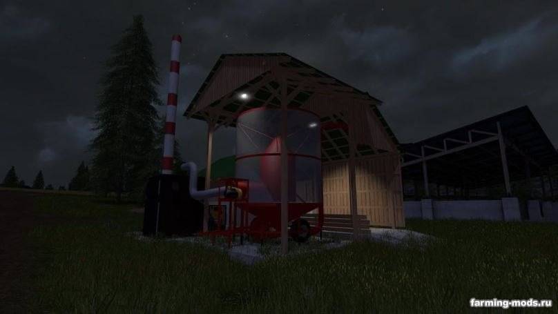 Мод Зерносушилка v 1.0 для Farming Simulator 2017