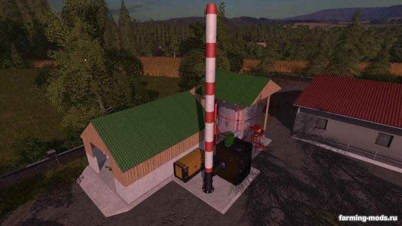 Мод Зерносушилка v 1.0 для Farming Simulator 2017