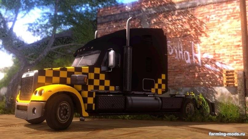 Мод Freightliner Coronado v 1.0 для Farming Simulator 2017