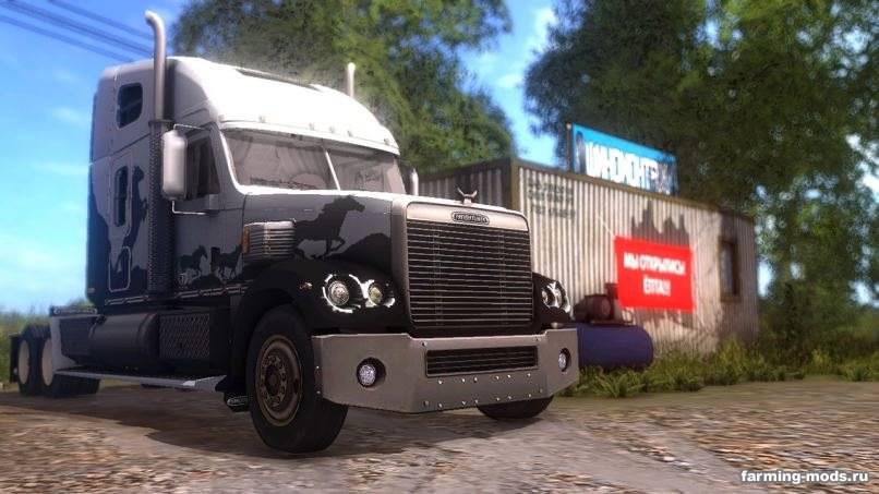 Мод Freightliner Coronado v 1.0 для Farming Simulator 2017