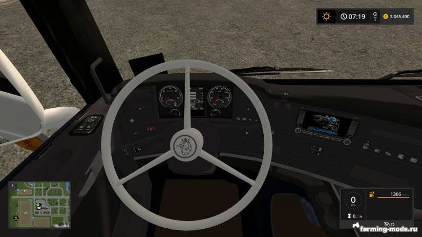 Мод Scania V8 v 1.0 для Farming Simulator 2017 Мод Scania V8 v 1.0 для Farming Simulator 2017