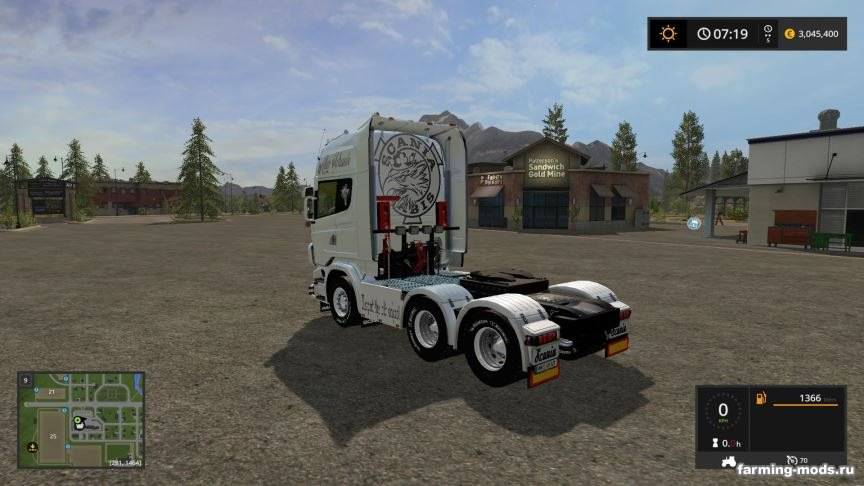 Мод Scania V8 v 1.0 для Farming Simulator 2017 Мод Scania V8 v 1.0 для Farming Simulator 2017