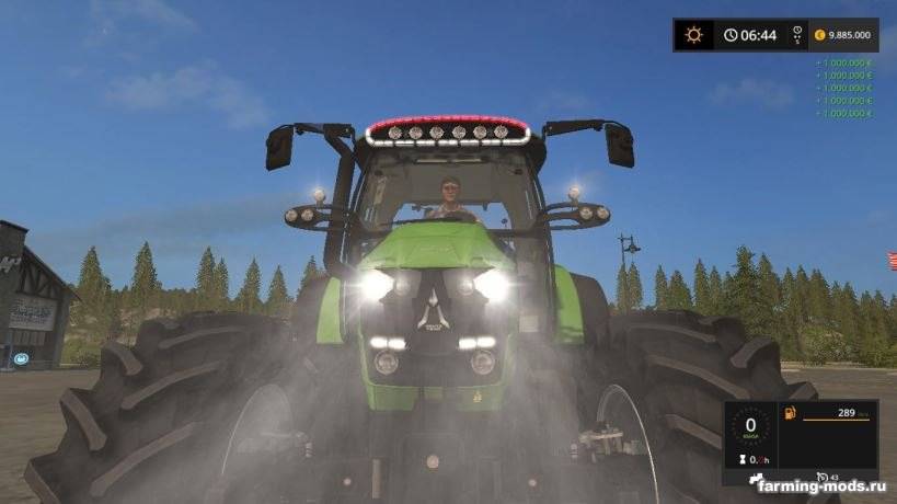 Мод Deutz Fahr 5130TTV v 2.0 для Farming Simulator 2017