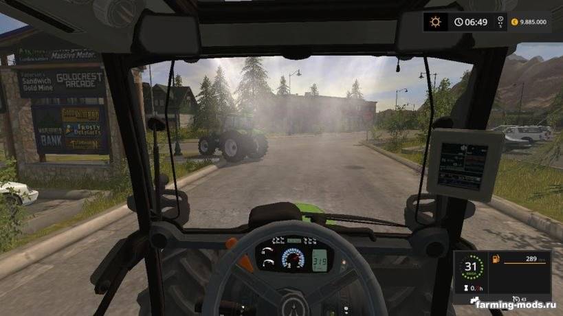 Мод Deutz Fahr 5130TTV v 2.0 для Farming Simulator 2017