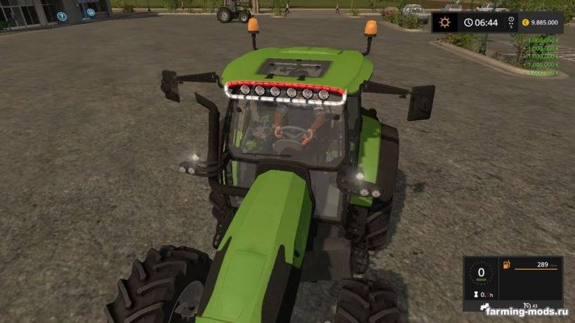 Мод Deutz Fahr 5130TTV v 2.0 для Farming Simulator 2017